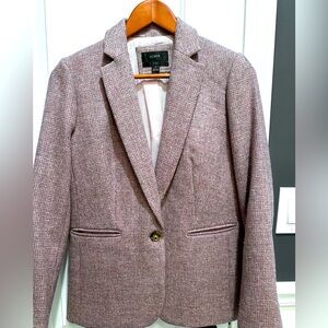 J.Crew Parke Wool Tweed Blazer